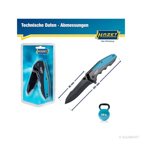 Hazet 2157 taschenmesser - 2157-3,