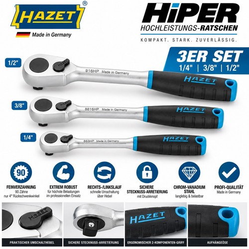 Hazet hiper knarren - hazet, set